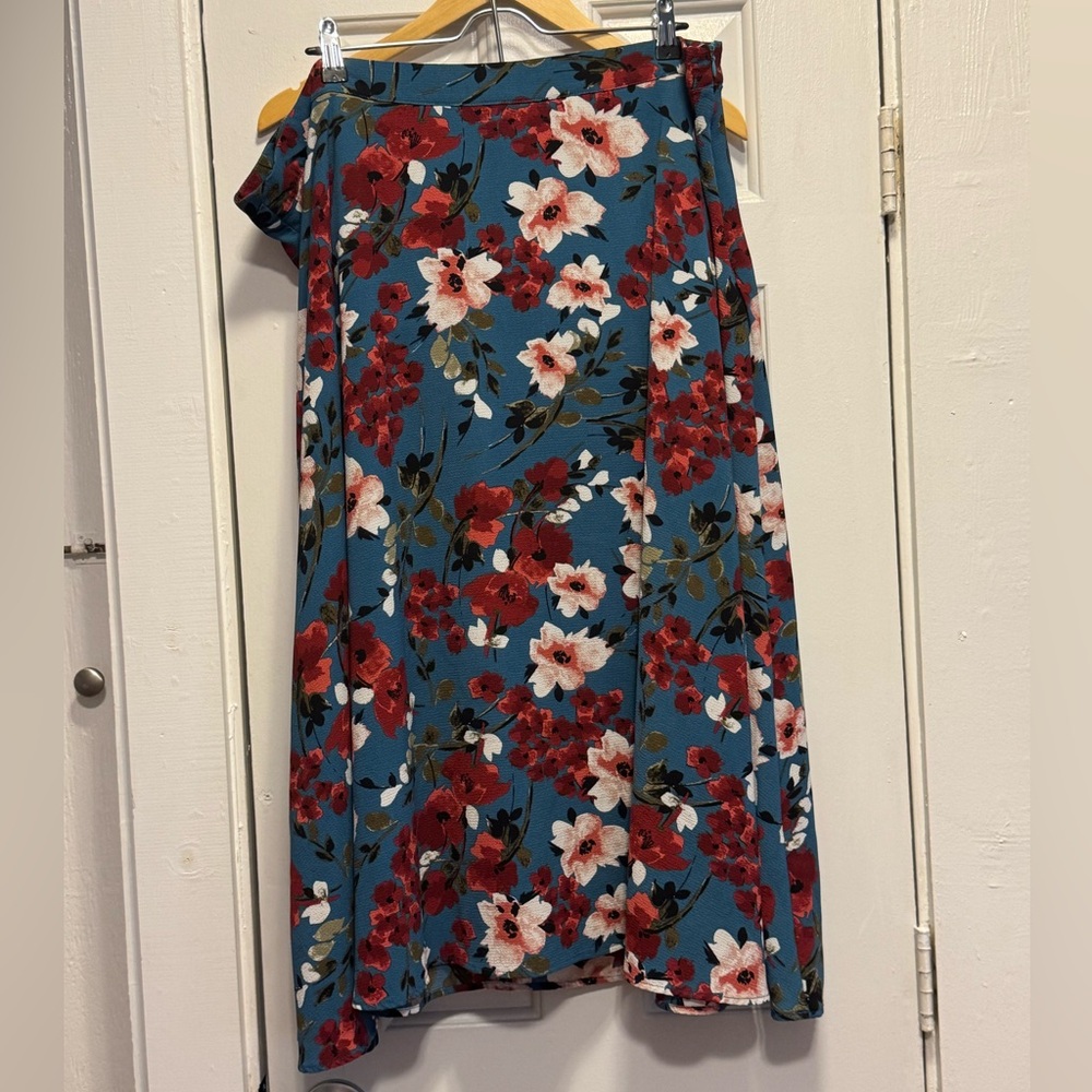 Midi Floral Skirt 3x